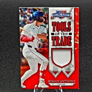 2025 Roman Anthony Tools of the Trade Uniform Relic RC Boston Red Sox